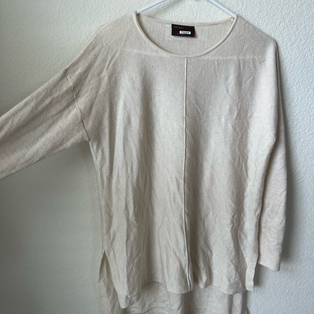 Kerisma Long Oatmeal Tunic/Sweater